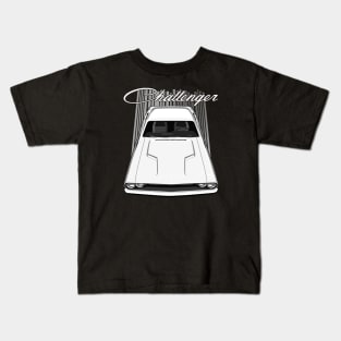 Challenger 70 - White Kids T-Shirt